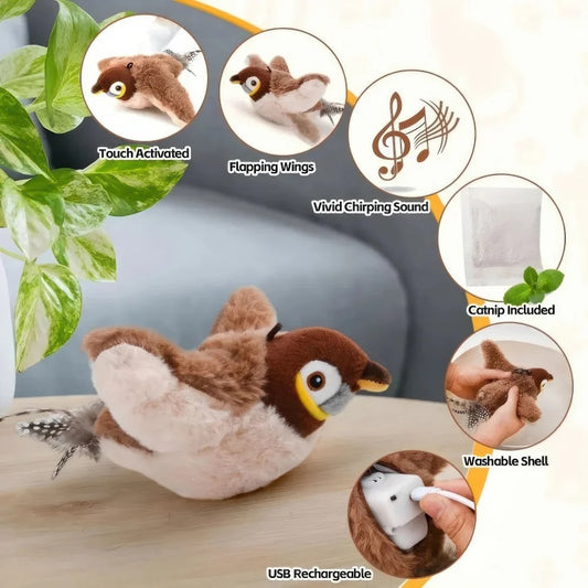 HoppyBird™ Interactive Cat Toy